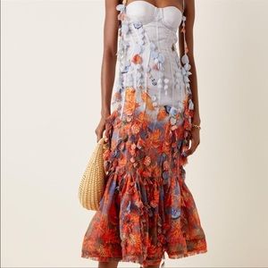 New with tags Zimmermann size 0 Botanica gown